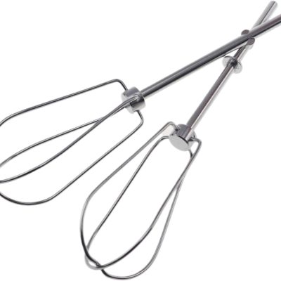 Hand Mixer Beaters, 2-Pack Stainless Steel Attachments for  Models W10490648, KHM5APWH7, PS4082859 - Compatible with KHM3, KHM5, KHM7, KHM9 Series Mixers