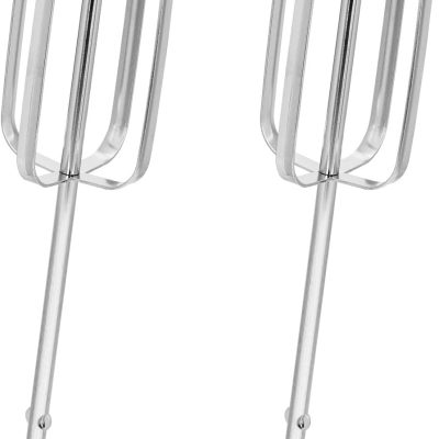 2pcs Hand Mixer Beaters Attachments, Stainless Steel Hand Mixer Replacement Beaters Electric Parts for  62682RZ 62692 62695V 64699