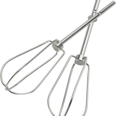 Hand Mixer Beaters Attachments for  W10490648,AP5644233, PS4082859,KHM2B, PS4082859 Stainless Steel (2 Pack)