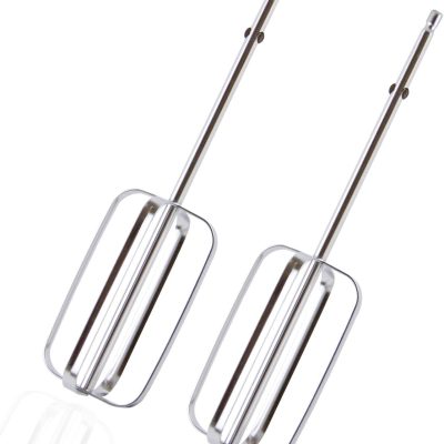 2 Pcs Hand Mixer Attachments Beaters, Hand Mixer Beaters Attachments for Kitchen Stainless Steel Replacement Parts for  62682RZ 62692 62695V 64699 Mixer
