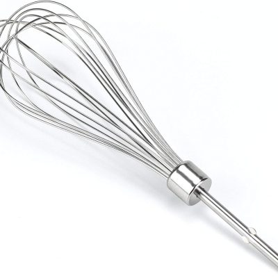 Kitchen Mixer Attachments Hand Whisk Attachments  Stainless Steel Egg Beater/Whisk Attachment for Hand -Kitchen Mixer Attachments Hand Accessories by